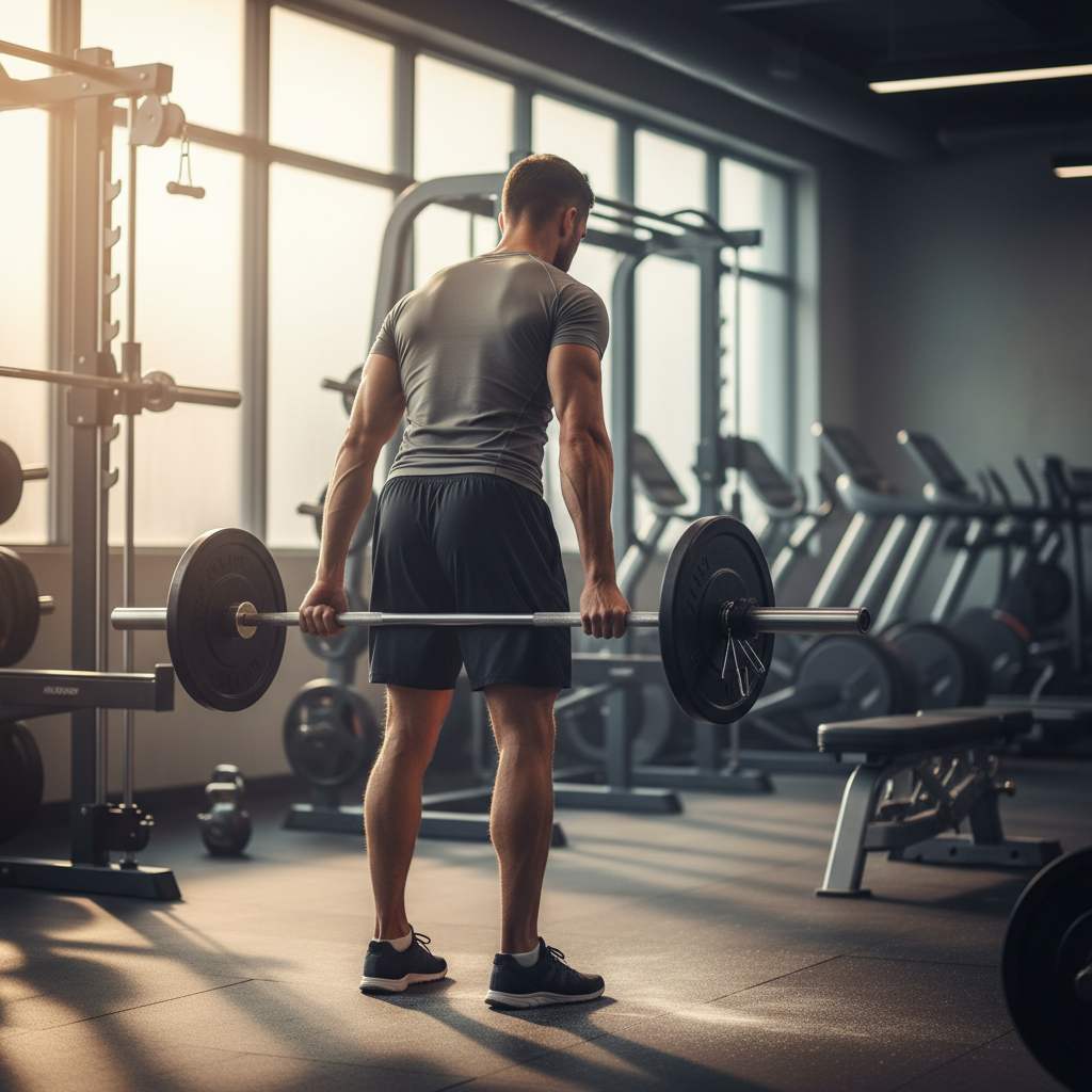 Illustration réaliste sur Bigorexie : quand le sport devient une dépendance