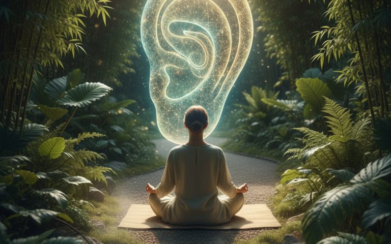 Méditation pour gérer la maladie de Ménière dans un cadre apaisant.