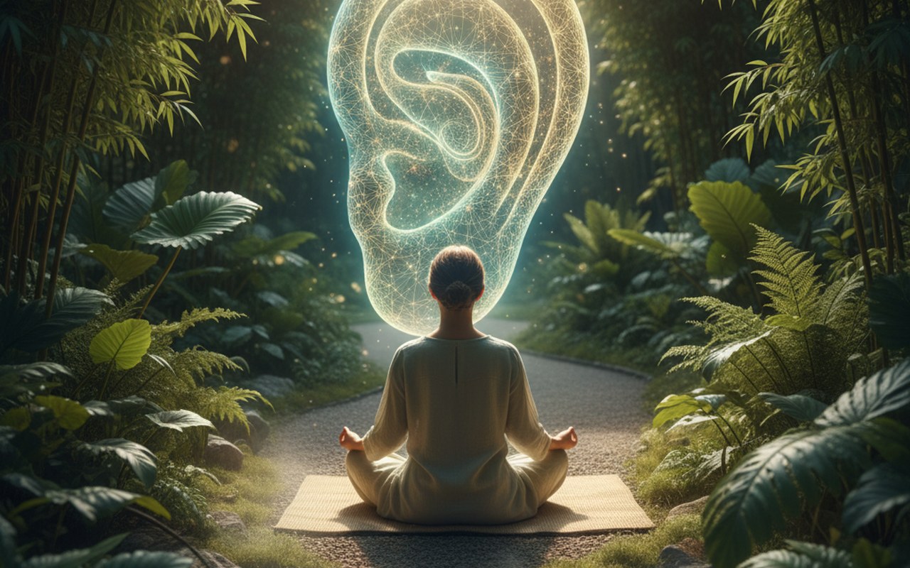 Méditation pour gérer la maladie de Ménière dans un cadre apaisant.
